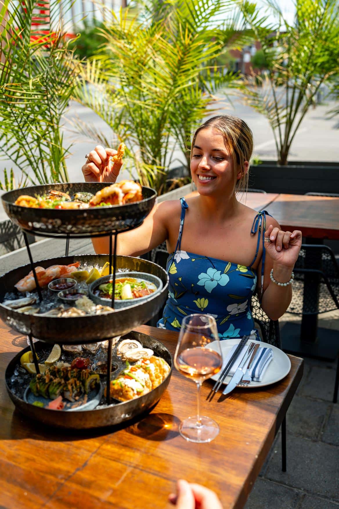 Elegant dining ambiance at Mati Ottawa